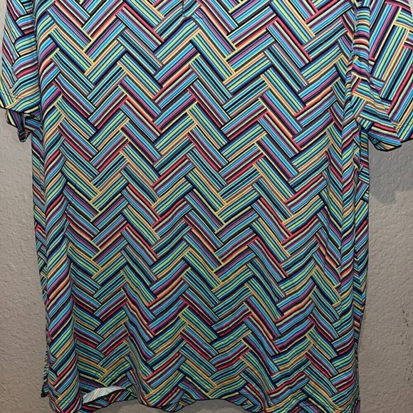 IBKUL Function + Elegance Golf Tennis Pickleball Polo Shirt - EUC - Men's XL - Picture 5 of 9